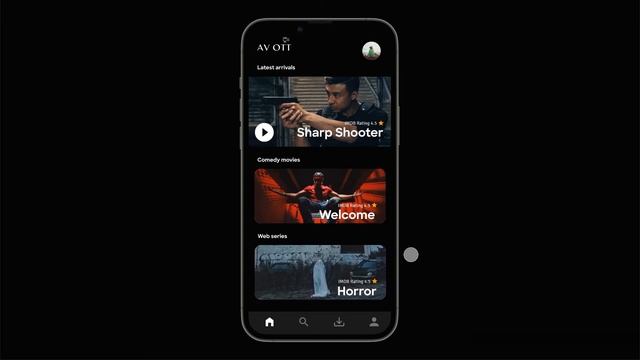 AV OTT App | Figma Design | 2022 смотреть онлайн