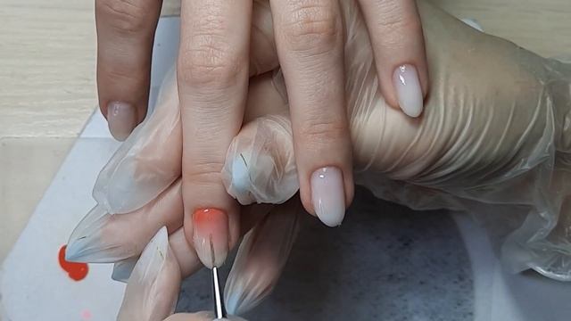 ГРАДИЕНТ ПОД МОЛОЧНЫМ КАМУФЛЯЖЕМ/ПЕРЕХОДИМ НА ТВЕРДЫЙ МАТЕРИАЛ/КОМБИ МАНИКЮР смотреть онлайн