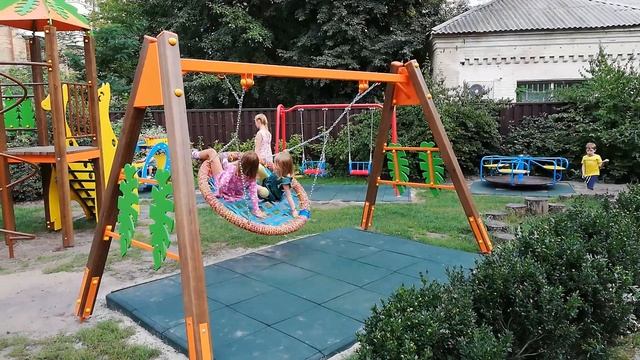Качели для детского сада, модель 