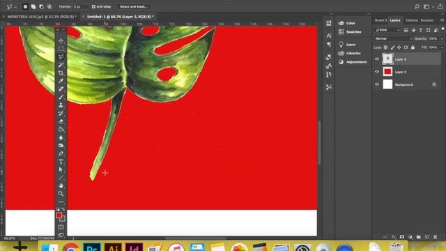 How to Remove the Background from Scanned Art - Photoshop Tutorial for Beginners смотреть онлайн