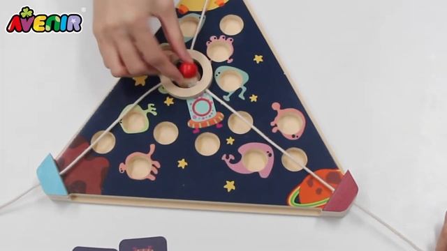 Развивающая командная игра из дерева "Возвращение на планету" для детей от 4-х лет. смотреть онлайн