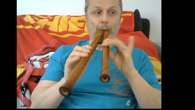 Mittelalter Doppelflöte Medieval Double Recorder Ungaresca Hungaresca Phalese смотреть онлайн