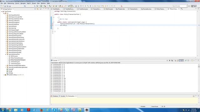 Java for mainframe batch 22 nd session Thread смотреть онлайн