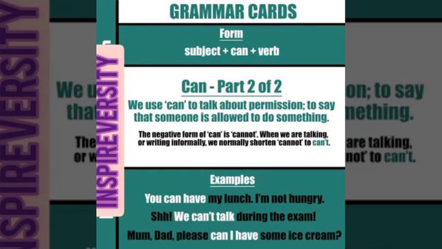 English grammar | grammar cards | practice English | English language course | learn English смотреть онлайн