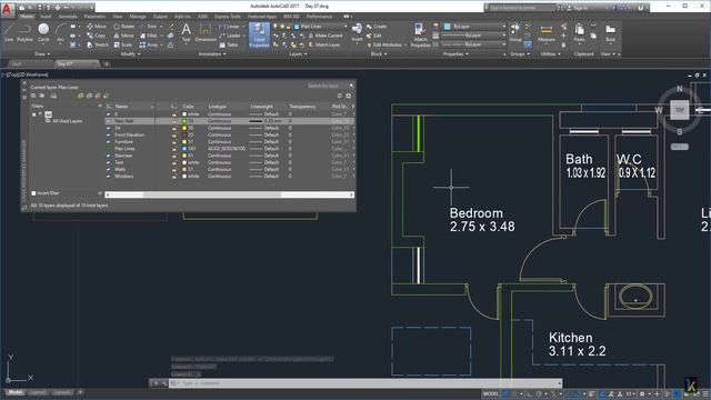 Autocad 2017 Day-07 смотреть онлайн