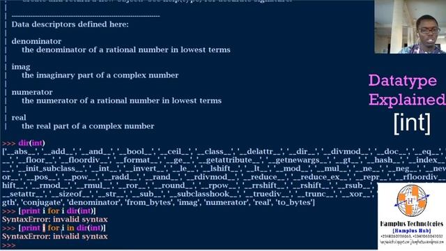 Datatype Explained & Used [int] - Pt 1 смотреть онлайн