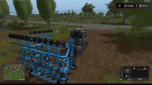 Farming Simulator 2017 карта "Средняя полоса России edit scholl" смотреть онлайн