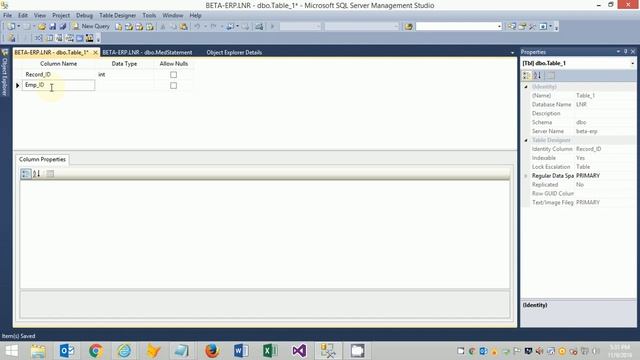 How to Create Auto Increment Field in SQL Server Table смотреть онлайн
