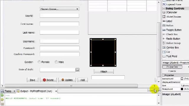 Lesson 39: View and Insert image Java, Netbeans, MySQL part 2 смотреть онлайн