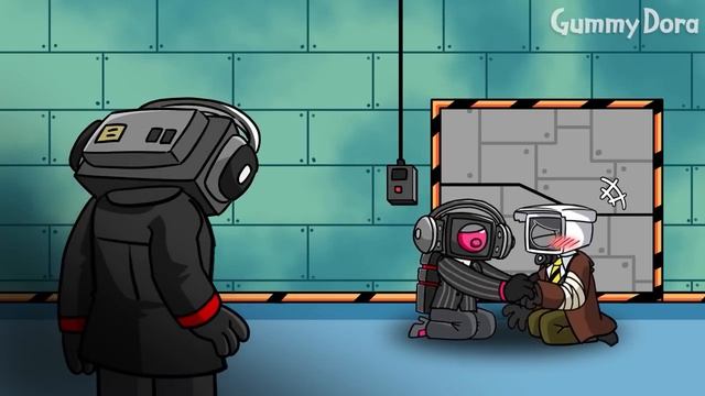 Speakerwoman And Titan Cameraman.EXE Sad Story Pt1 |  Skibidi Toilet Animation