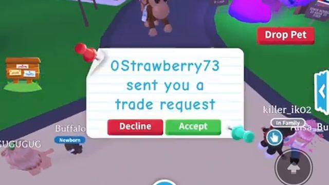 Играю в адопт ми с нуля?Добиваюсь крутых петов??Плохо затрейдилась? #roblox смотреть онлайн