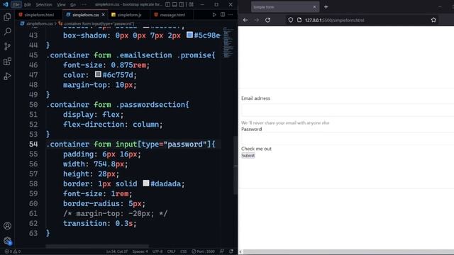 How to create a form looking just like bootstrap смотреть онлайн