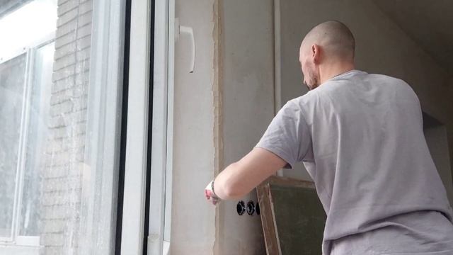 Блог.Правильный Монтаж перф.уголка на откосы.