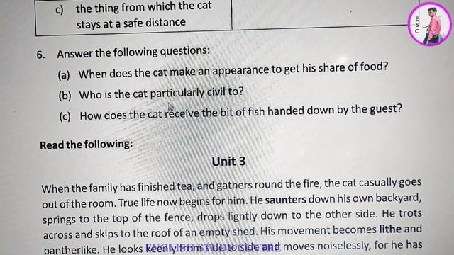 The Cat by Andrew Barton Paterson –Lesson -7 Detailed Study, Answers of Activity, West Bengal смотреть онлайн