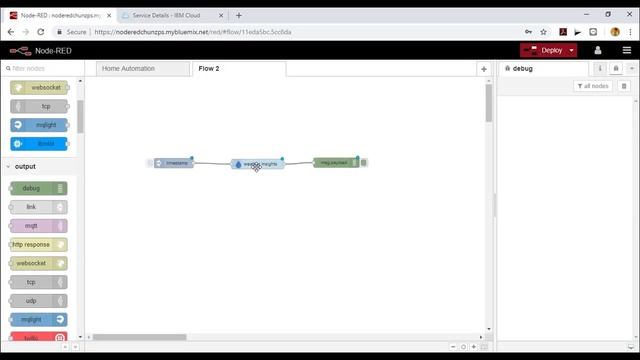 Weather Insights - Node-Red on IBM BlueMix смотреть онлайн