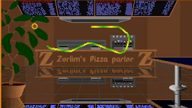 Pizza Worm (DOS) Gameplay смотреть онлайн