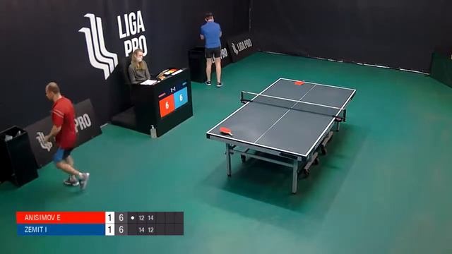 Анисимов Евгений - Земит Игорь Лига Про настольный теннис. Россия. League Pro Table Tennis. смотреть онлайн