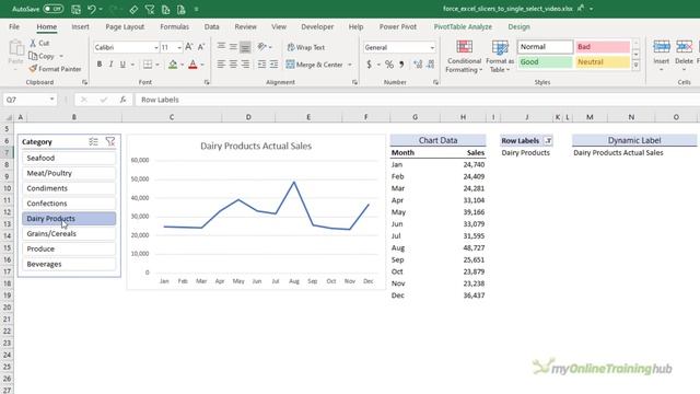 Force Excel Slicers to Single Select Using These Crafty Tricks смотреть онлайн
