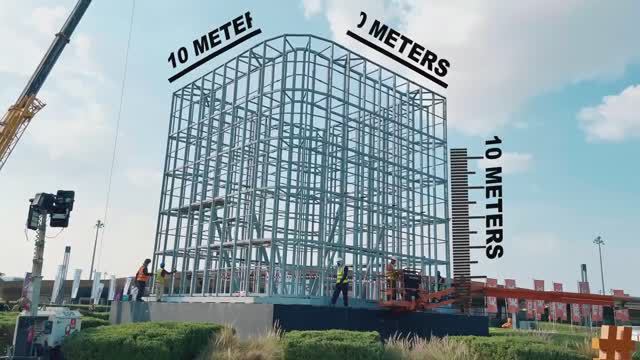 The World's Largest LED Cube - JETEX - Fractal Systems