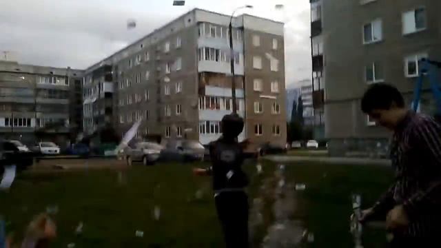 Запуск салюта на мое день рождения! смотреть онлайн
