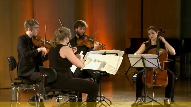 JOSEPH JOACHIM Chamber Music Competition: Barbican Quartet plays Webern, Schumann and Beethoven смотреть онлайн