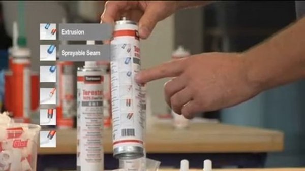 Примеры герметизации сварных швов Terostat 9320