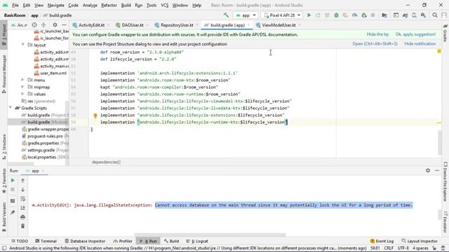 How To Fix Error Android Room Database And Main Thread смотреть онлайн