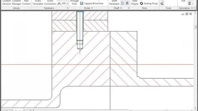 Content Libraries — AutoCAD Mechanical 2011 смотреть онлайн