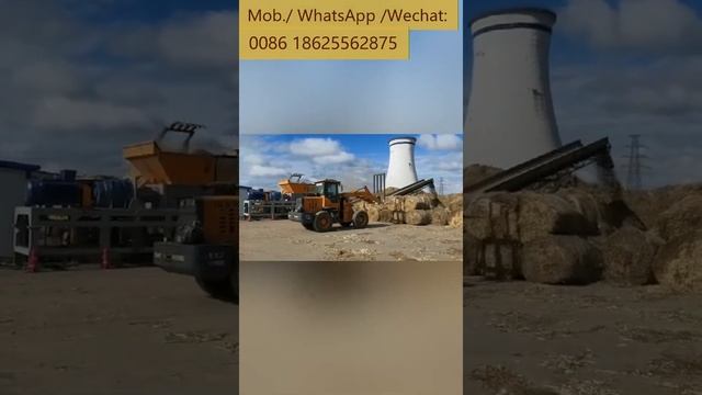 Этот вид измельчителя с двойным валом может измельчать все виды древесины / дробилка для дерева смотреть онлайн