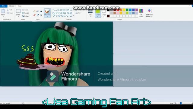 Lisa Gaming Roblox Fan Art 07 смотреть онлайн