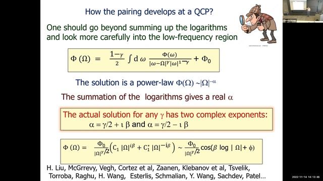 Andrey Chubukov - Interplay Between Superconductivity and Non-Fermi Liquid - 11-14-22 смотреть онлайн