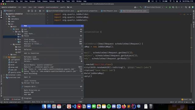 How to Build an Email Scheduling app | Spring Boot Quartz Scheduler Example смотреть онлайн