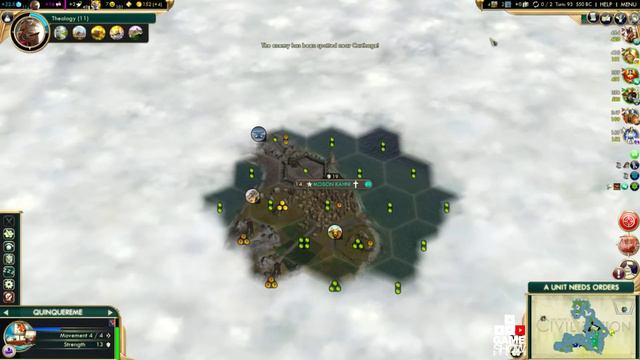 Civilization 5 - Lets Play Карфаген Божество - Часть 3 - Варварская проблема смотреть онлайн