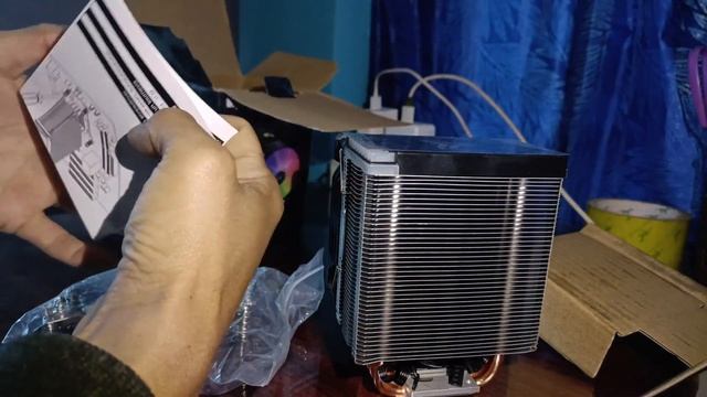 Jonsbo CR-1400 cpu cooler with 4 heat pipe. смотреть онлайн