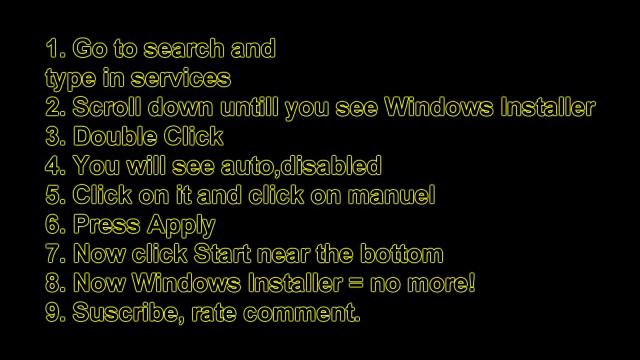 How to fix the Windows Installer Error смотреть онлайн