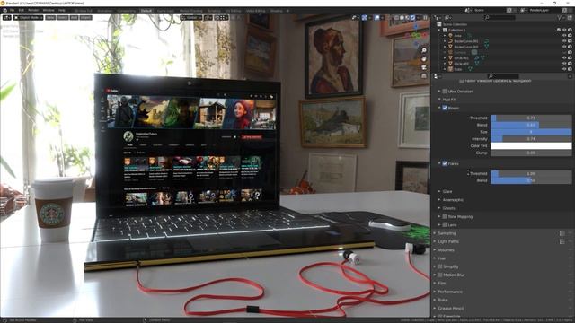 Amazing Blender Rendering Addon/Cycles Build l K Cycles смотреть онлайн