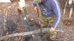 ТЕСТ пила СЛЕДОПЫТ ПРОТИВ ФИСКАРС /  TEST FISKARS SW31 vs SLEDOPYT / ОБЗОР