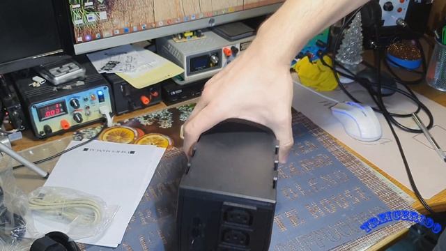 Powercom Raptor RPT-600A Бюджетный бесперебойник с USB смотреть онлайн