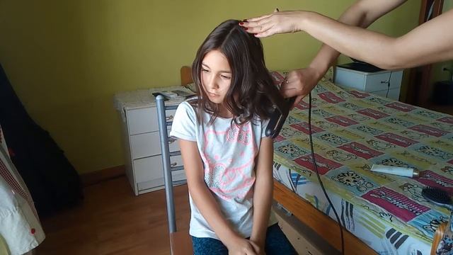 Как накрутить волосы с помощью утюжка для волос. смотреть онлайн