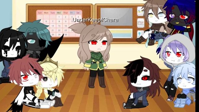 ||Sans AU's React To Chara AU Themes|| смотреть онлайн