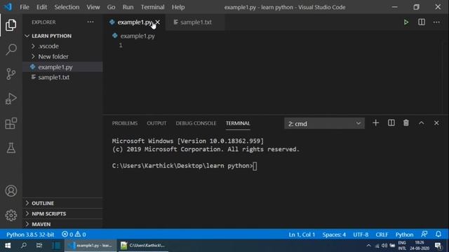 08. Learn Python - File handling in Python смотреть онлайн