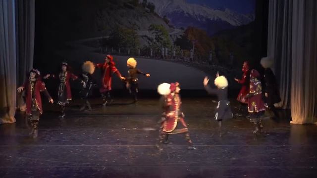 ансамбль "Арагви" (г.Воронеж) _"Встреча в горах" მთიულური смотреть онлайн