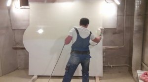 Покраска потолочных панелей