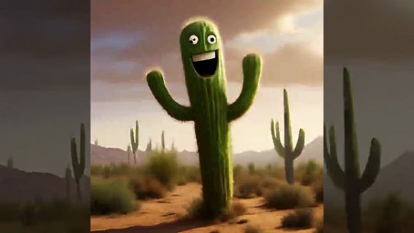 кактус (funny cactus)