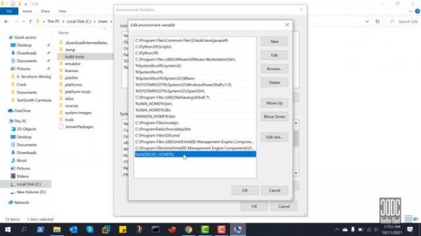 How to Set Path Environmental Variable for SDK in Windows | Android Path Windows