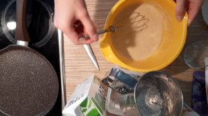 Оладьи (панкейки) на кефире из ржаной муки