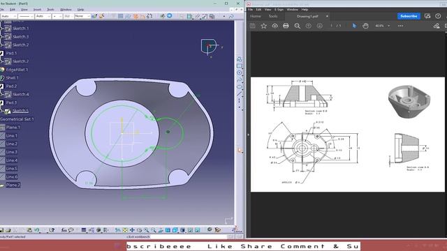 How to Read Industrial Drawing | Mechanical Engineering Drawing смотреть онлайн