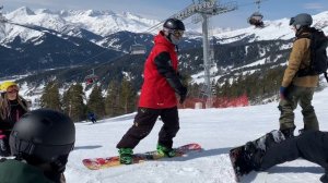 8. Закантовка на переднем канте. Карвинг. Сноуборд. Илья Косяченко