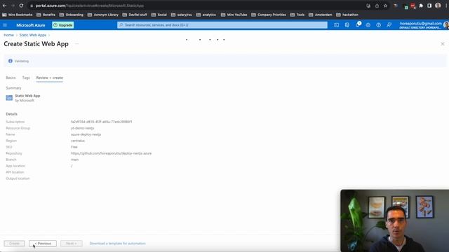 Deploy a Next.js (Miro) app to Microsoft Azure w/ Env Variables смотреть онлайн
