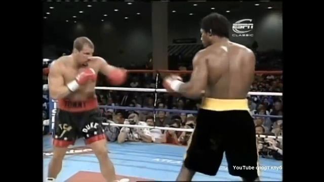 Бокс. Леннокс Льюис - Томми Моррисон (ком. Гендлин) Lennox Lewis v Tommy Morrison смотреть онлайн